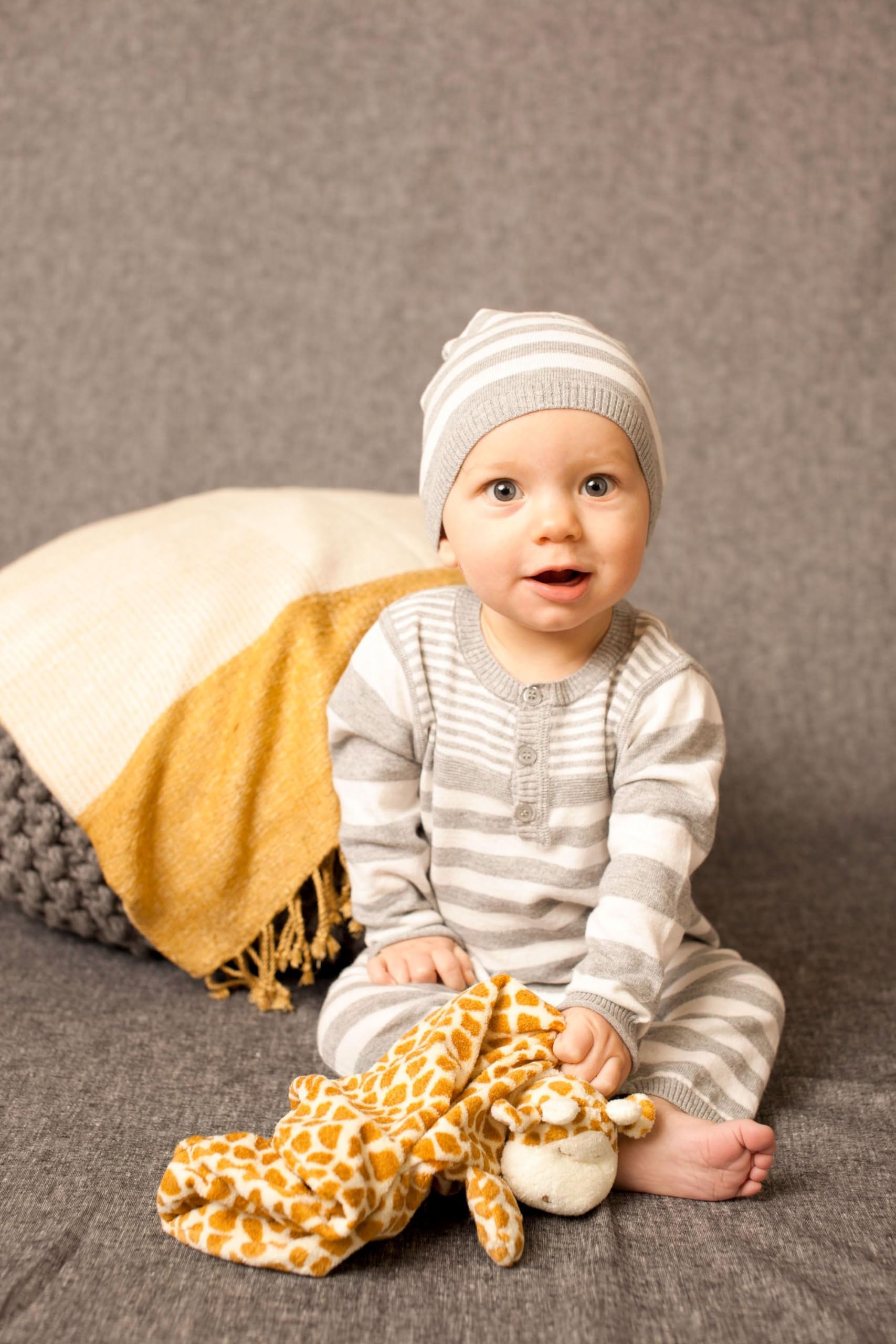 Angel Dear - Brown Giraffe, Blankie - Image 5