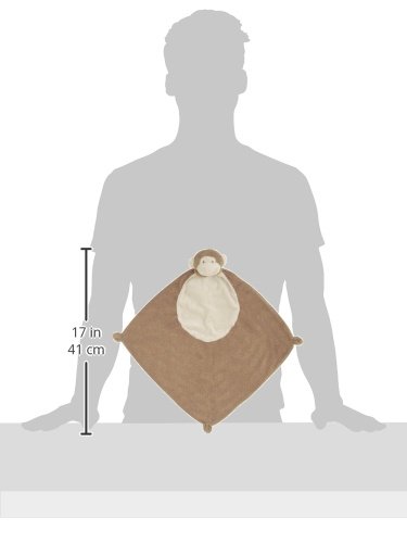 Angel Dear - Brown Monkey, Blankie, 1 Count (Pack of 1) - Image 4